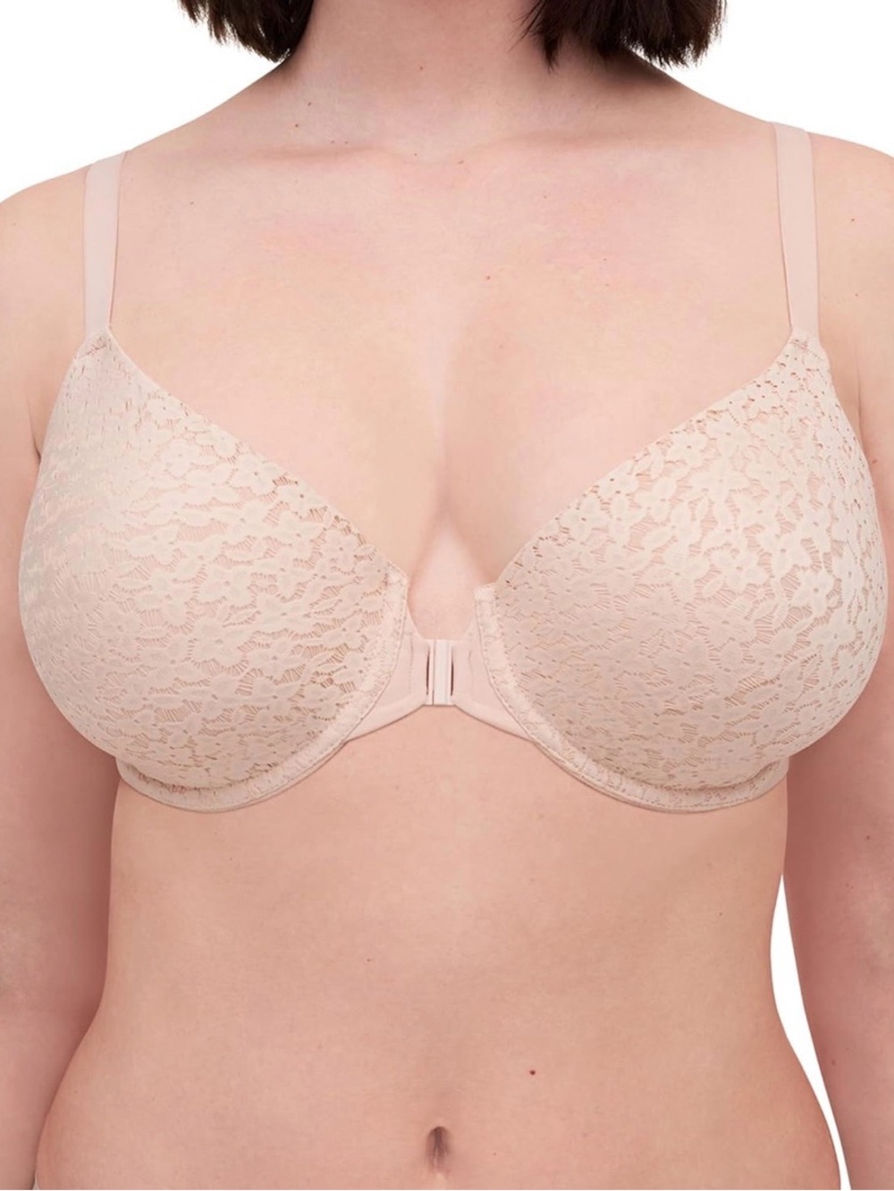 Chantelle Norah Comfort Front Closure Lace Bra 34DDD